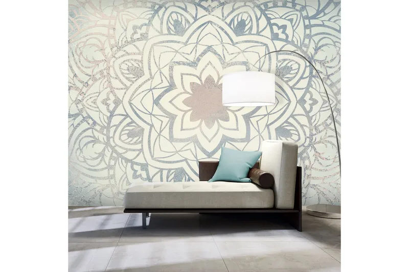 Canvastavle XXL Vinter Mandala 500x280, Artgeist sp. z o. o.