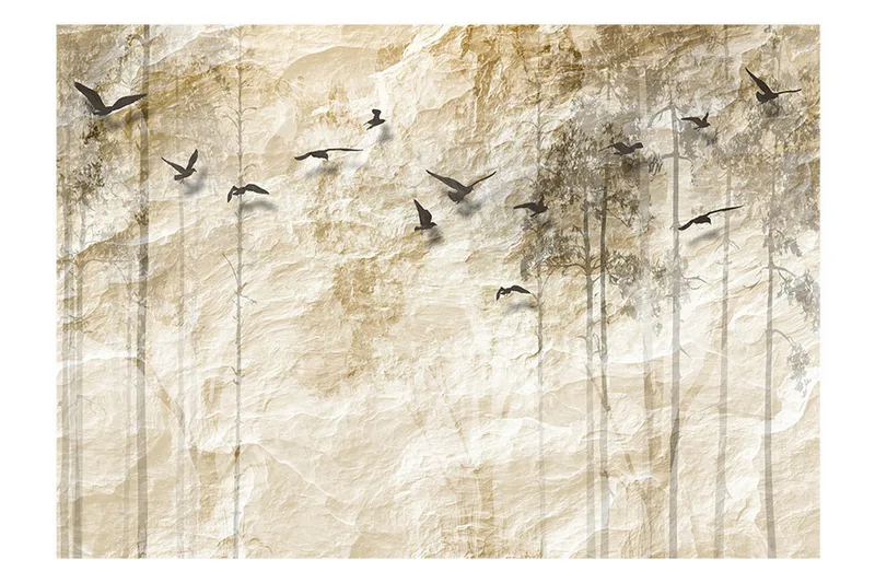 Canvastavle Papir Verden 100x70 - Artgeist sp. z o. o. - Boligtilbehør - Vægdekoration - Tapeter - Fototapeter