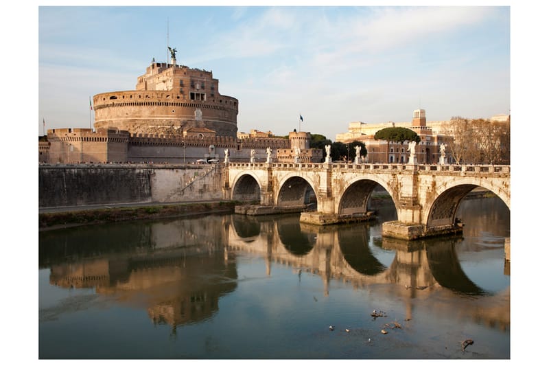 Canvastavle Ponte San Angelo 200x154 - Artgeist sp. z o. o. - Boligtilbehør - Vægdekoration - Tapeter - Fototapeter