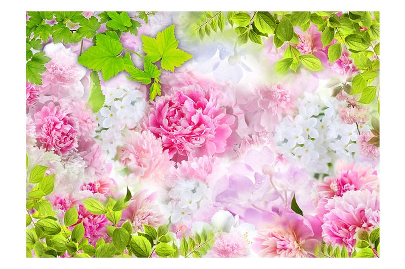 Canvastavle Peonies 100x70 - Artgeist sp. z o. o. - Boligtilbehør - Vægdekoration - Tapeter - Fototapeter