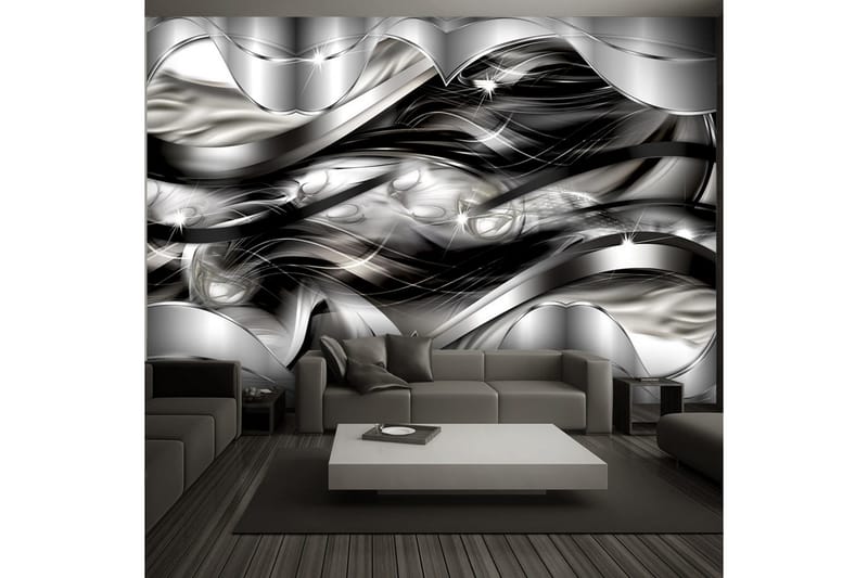 Canvastavle Platin Tåge 100x70, Artgeist sp. z o. o.