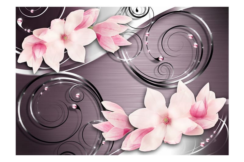 Canvastavle Pink Pink Phantasmagoria 250x175 - Artgeist sp. z o. o. - Boligtilbehør - Vægdekoration - Tapeter - Fototapeter