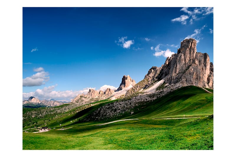 Canvastavle Passo Di Giau Dolomitterne Italien 200x154 - Artgeist sp. z o. o. - Boligtilbehør - Vægdekoration - Tapeter - Fototapeter