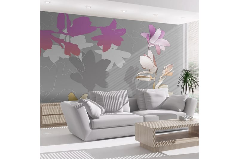 Canvastavle Pastel Magnolior 250x193 - Artgeist sp. z o. o. - Boligtilbehør - Vægdekoration - Tapeter - Fototapeter