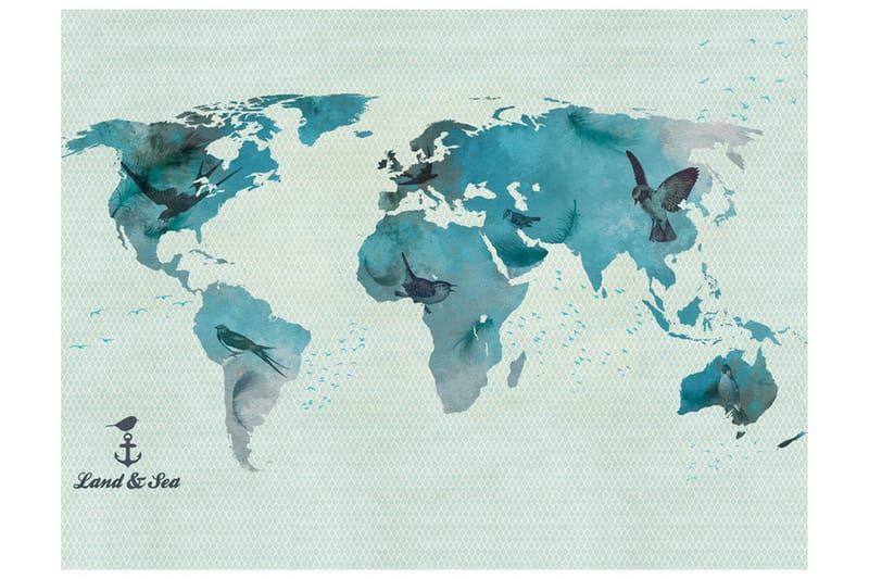 Fototapet A Bird's World 350x270, Artgeist sp. z o. o.