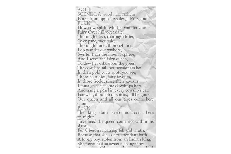 Fototapet A Midsummer Night's Dream Magic Of Love 50x1000 - Artgeist sp. z o. o. - Boligtilbehør - Vægdekoration - Tapeter - Fototapeter