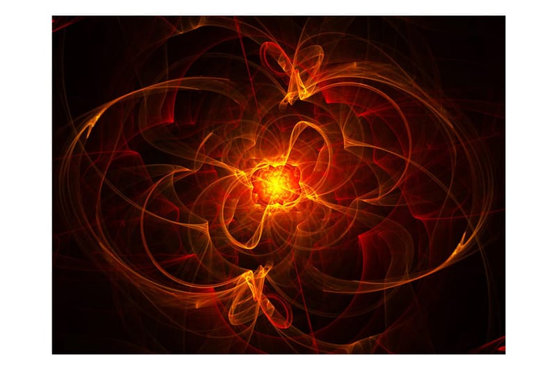 Fototapet Abstract Fire 350x270 - Artgeist sp. z o. o. - Boligtilbehør - Vægdekoration - Tapeter - Fototapeter