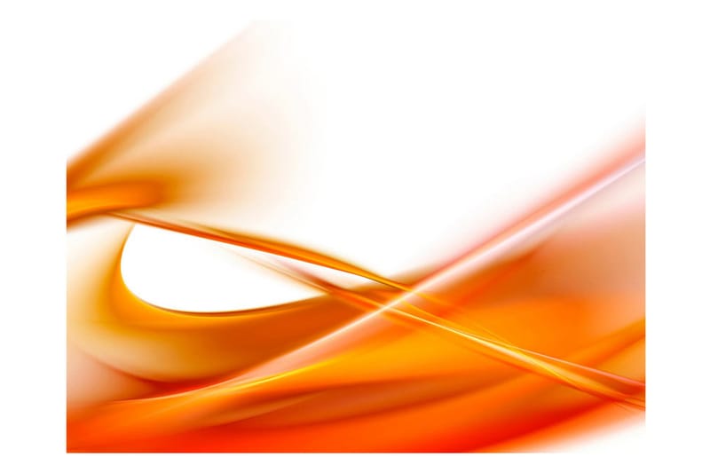 Fototapet Abstrakt Orange 400x309 - Artgeist sp. z o. o. - Boligtilbehør - Vægdekoration - Tapeter - Fototapeter