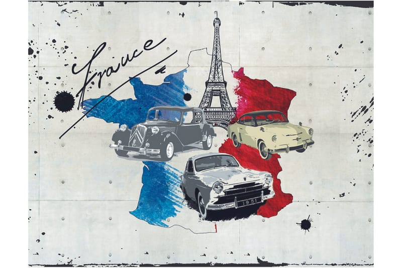 Fototapet Admirer Of Cars France 300x231, Artgeist sp. z o. o.