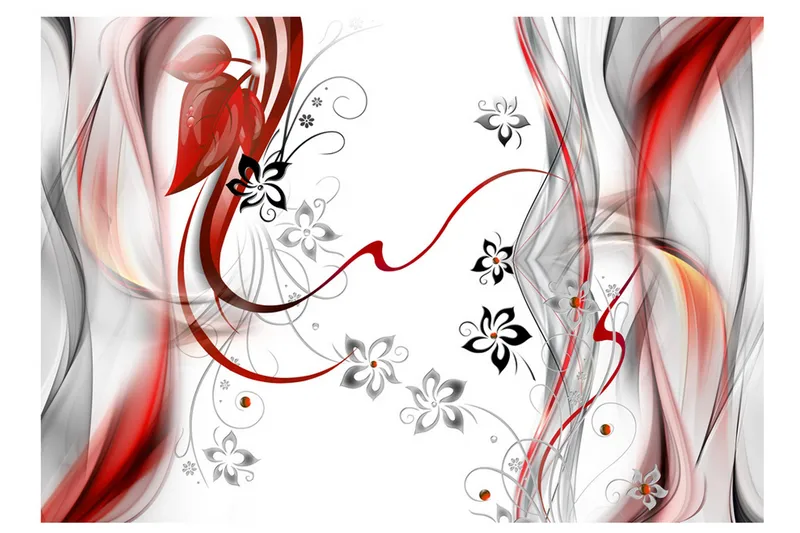 Fototapet Airy Fabric 150x105 - Artgeist sp. z o. o. - Boligtilbehør - Vægdekoration - Tapeter - Fototapeter