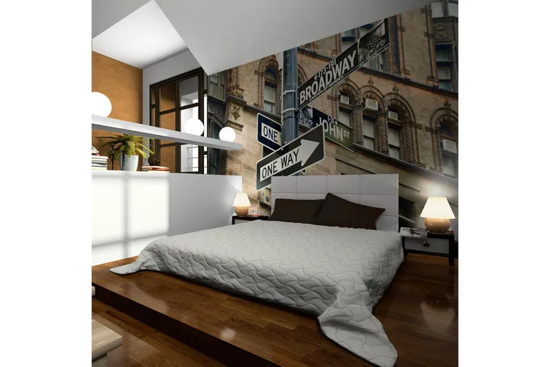 Fototapet Alla Veje Går Til Broadway 300x231 - Artgeist sp. z o. o. - Boligtilbehør - Vægdekoration - Tapeter - Fototapeter