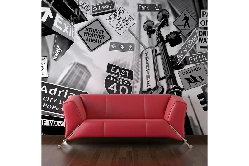 Fototapet Alle veje fører til Manhattan 250x193, Artgeist sp. z o. o.