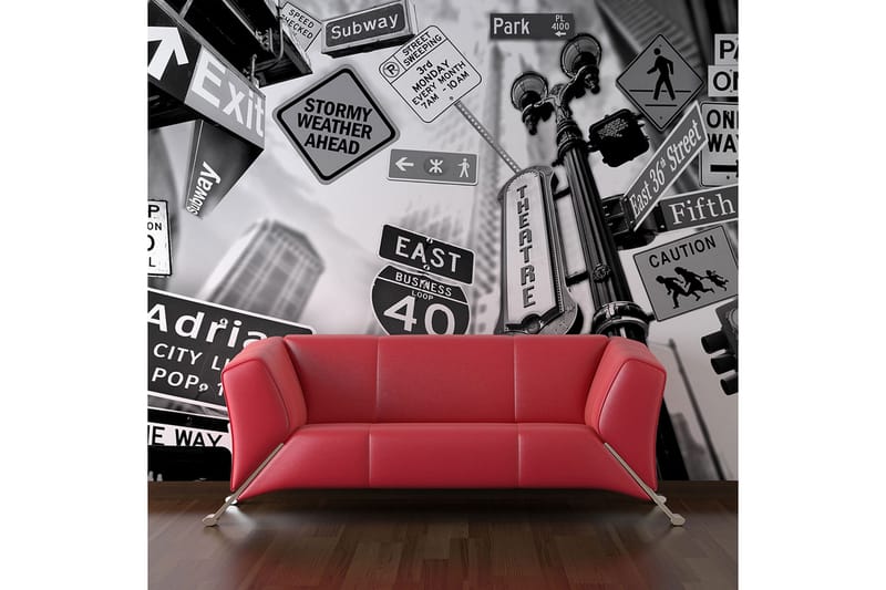 Fototapet Alle veje fører til Manhattan 250x193, Artgeist sp. z o. o.