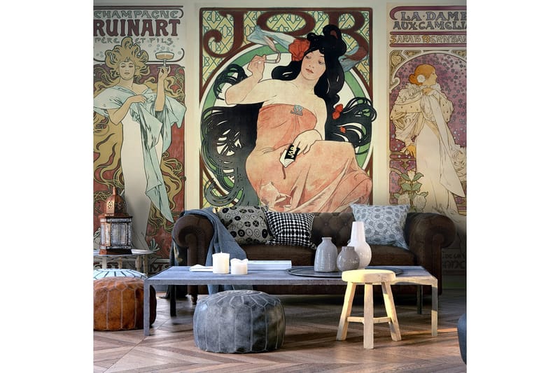 Fototapet Alphonse Mucha Women's 100x70, Artgeist sp. z o. o.