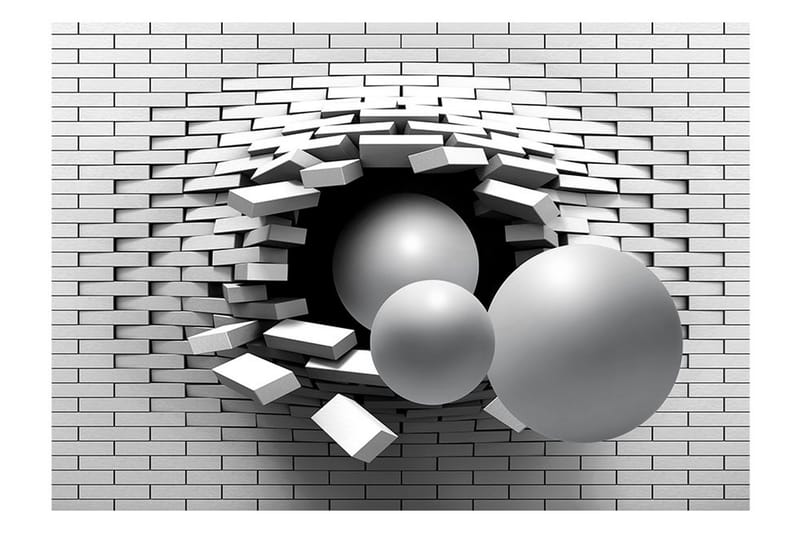 Fototapet Another Brick In The Wall 100x70 - Artgeist sp. z o. o. - Boligtilbehør - Vægdekoration - Tapeter - Fototapeter