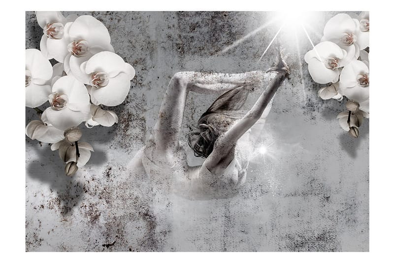 Fototapet Arrangement With Orchid 250x175 - Artgeist sp. z o. o. - Boligtilbehør - Vægdekoration - Tapeter - Fototapeter