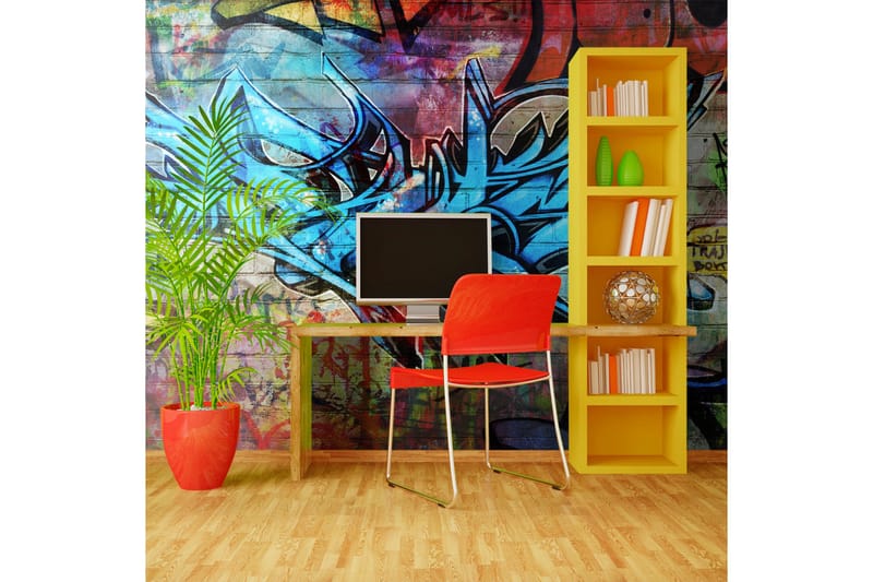 Fototapet Art Crime 450x270 - Artgeist sp. z o. o. - Boligtilbehør - Vægdekoration - Tapeter - Fototapeter