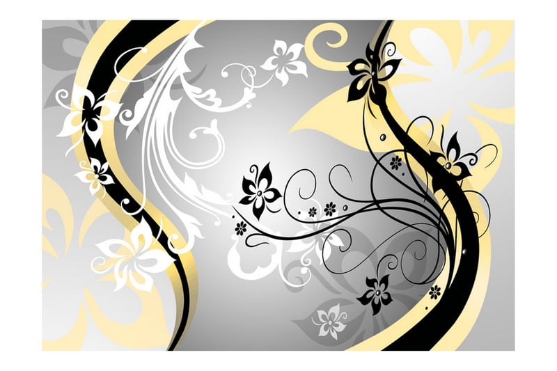Fototapet Art-Flowers Yellow 150x105 - Artgeist sp. z o. o. - Boligtilbehør - Vægdekoration - Tapeter - Fototapeter