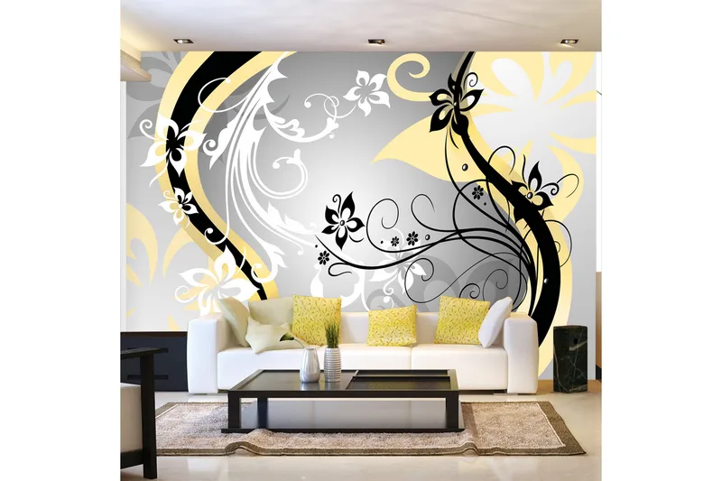 Fototapet Art-Flowers Yellow 350x245, Artgeist sp. z o. o.