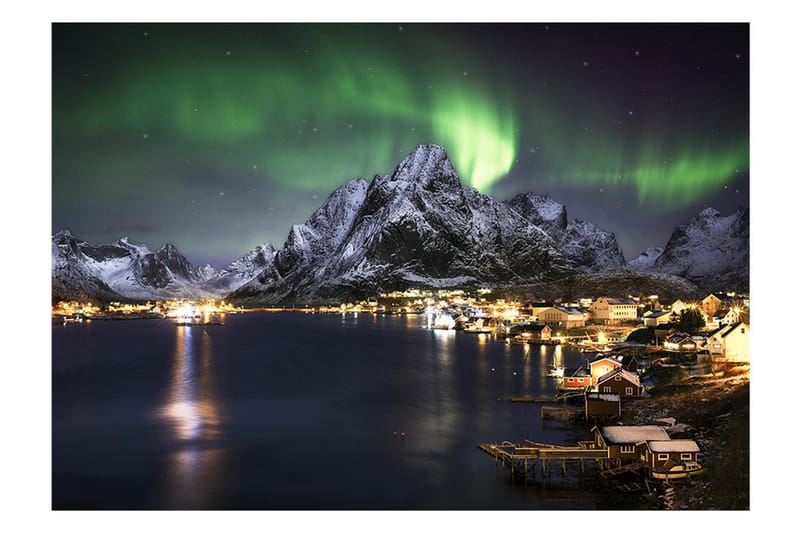 Fototapet Aurora Borealis 400x280 - Artgeist sp. z o. o. - Boligtilbehør - Vægdekoration - Tapeter - Fototapeter