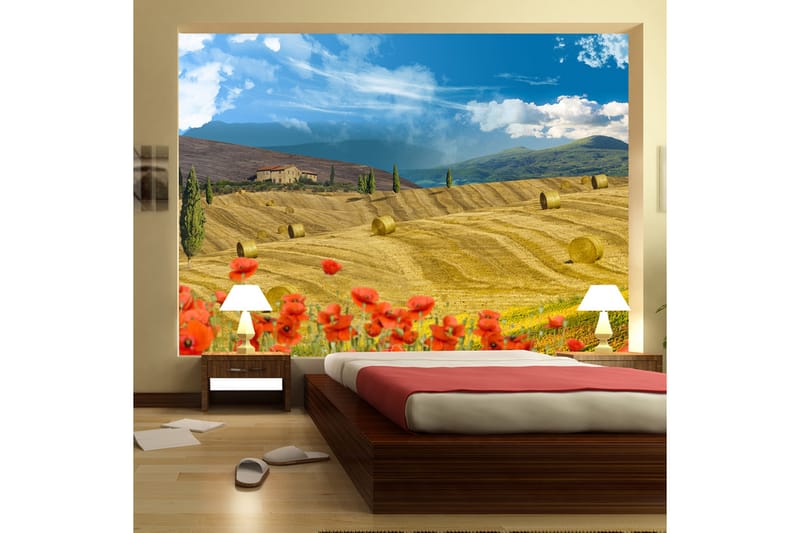 Fototapet Autumn Landscape 150x105 - Artgeist sp. z o. o. - Boligtilbehør - Vægdekoration - Tapeter - Fototapeter