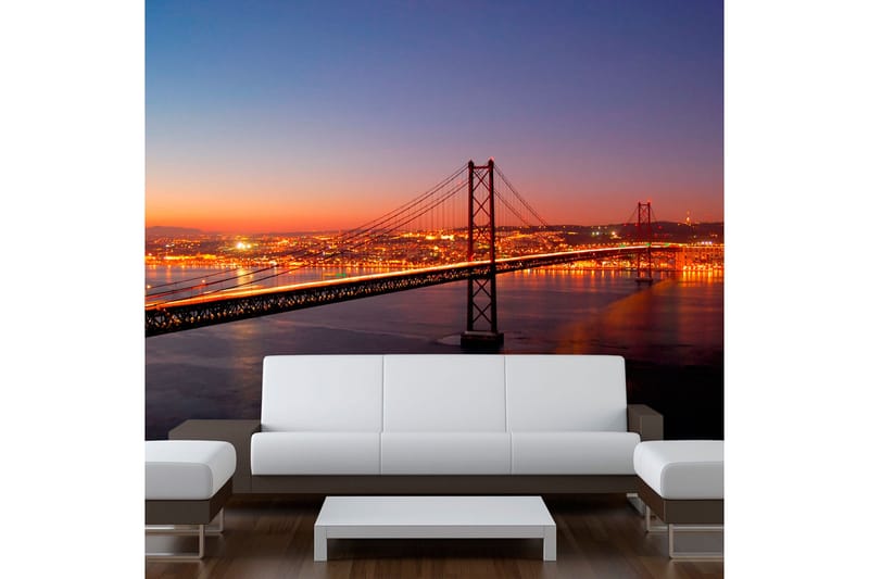 Fototapet Bay Bridge San Francisco 300x231, Artgeist sp. z o. o.