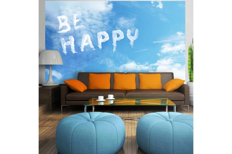 Fototapet Be Happy 100x70, Artgeist sp. z o. o.