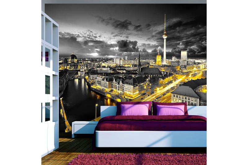 Fototapet Berlin At Night 200x140, Artgeist sp. z o. o.