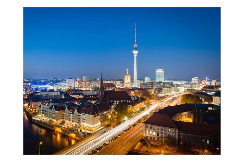 Fototapet Berlin By Night 350x270, Artgeist sp. z o. o.