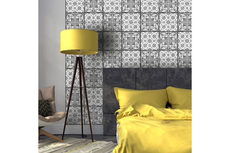 Fototapet Black Ornament 50x1000, Artgeist sp. z o. o.