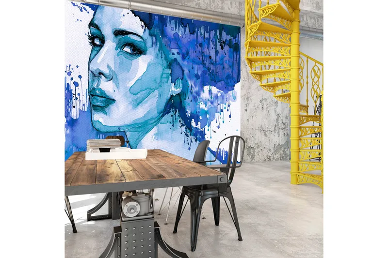 Fototapet Blue Lady 100x70, Artgeist sp. z o. o.