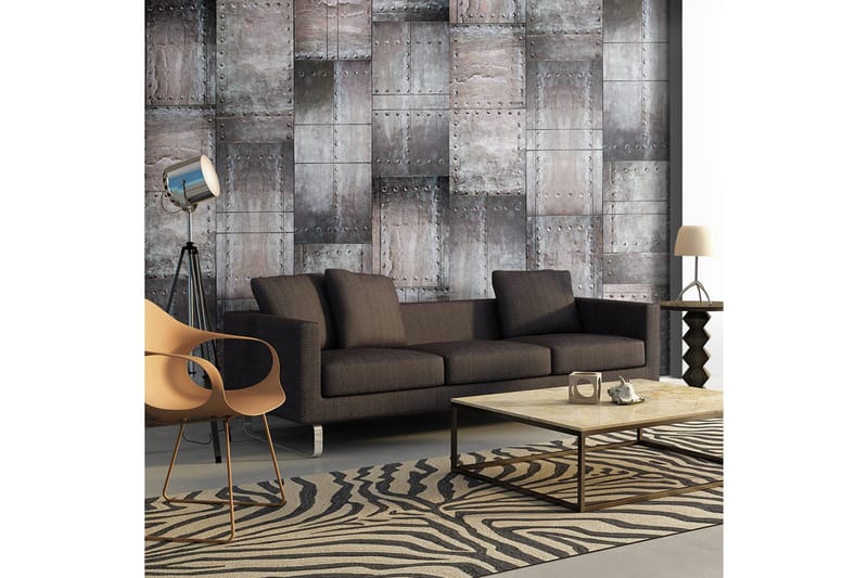 Fototapet Brass Wall 50x1000, Artgeist sp. z o. o.