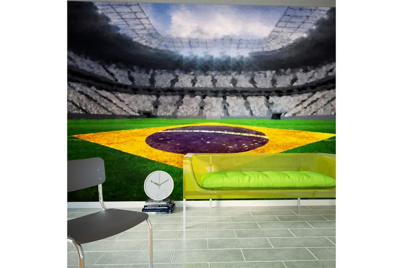 Fototapet Brazilian Stadium 150x105 - Artgeist sp. z o. o. - Fototapeter