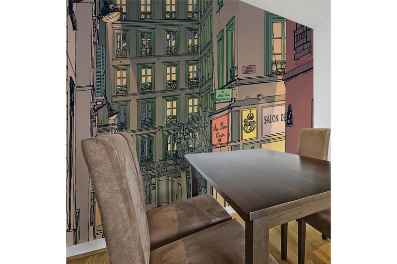 Fototapet Breakfast Paris 250x193, Artgeist sp. z o. o.