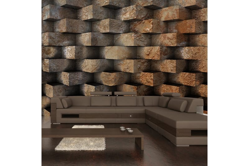 Fototapet Brick Braid 250x175, Artgeist sp. z o. o.