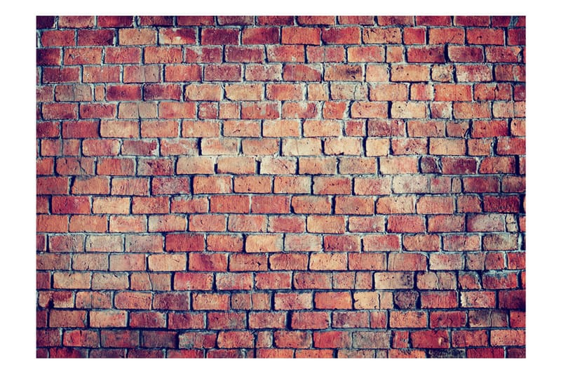 Fototapet Brick Puzzle 200x140 - Artgeist sp. z o. o. - Boligtilbehør - Vægdekoration - Tapeter - Fototapeter