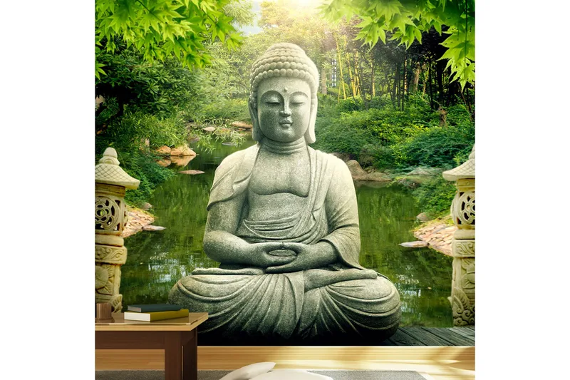 Fototapet Buddhas Garden 150x105, Artgeist sp. z o. o.