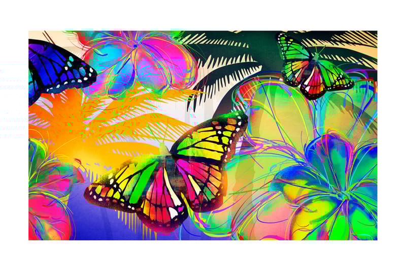 Fototapet Butterflies In The Stomach 450x270, Artgeist sp. z o. o.