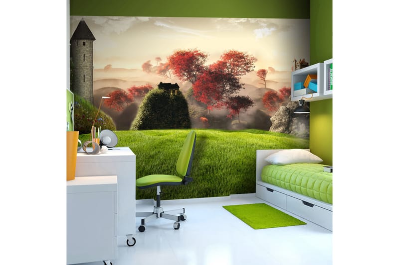 Fototapet Castles 250x175 - Artgeist sp. z o. o. - Boligtilbehør - Vægdekoration - Tapeter - Fototapeter