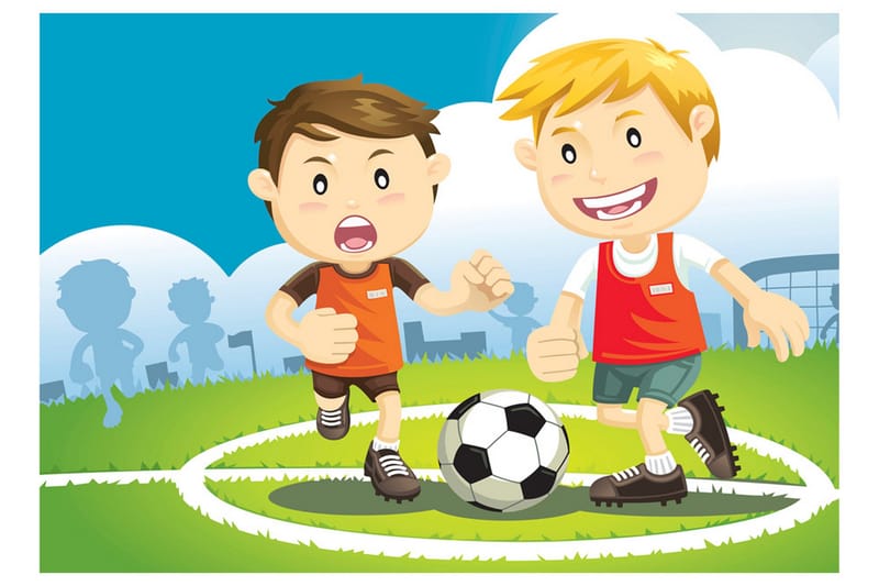 Fototapet Champions Team 150x105 - Artgeist sp. z o. o. - Boligtilbehør - Vægdekoration - Tapeter - Fototapeter