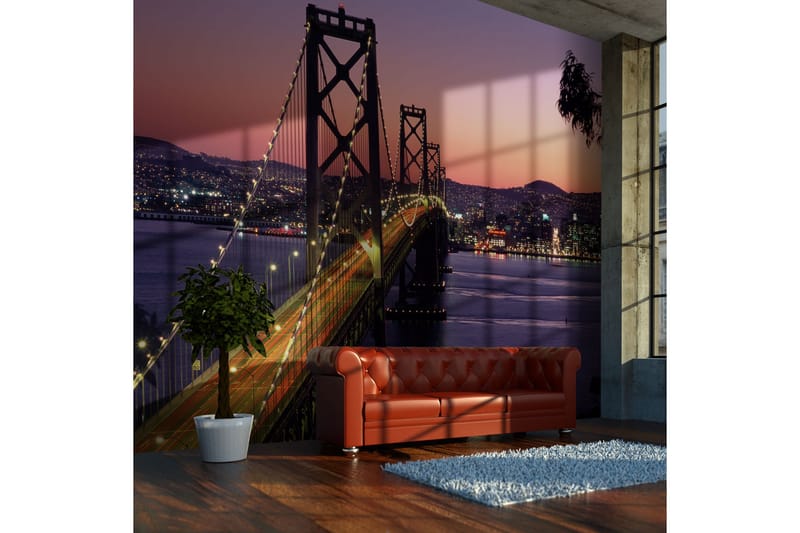 Fototapet Charming Evening In San Francisco 400x309, Artgeist sp. z o. o.