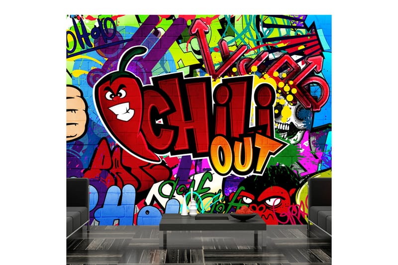 Fototapet Chili Out 100x70 - Artgeist sp. z o. o. - Boligtilbehør - Vægdekoration - Tapeter - Fototapeter
