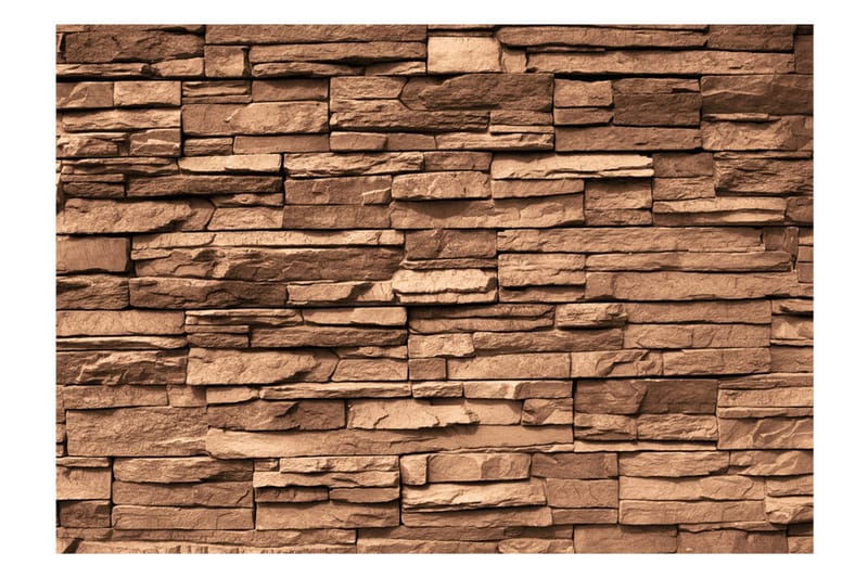 Fototapet Chocolate Stones 200x140 - Artgeist sp. z o. o. - Boligtilbehør - Vægdekoration - Tapeter - Fototapeter