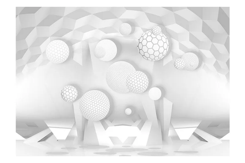 Fototapet Circles In The Space 100x70 - Artgeist sp. z o. o. - Boligtilbehør - Vægdekoration - Tapeter - Fototapeter