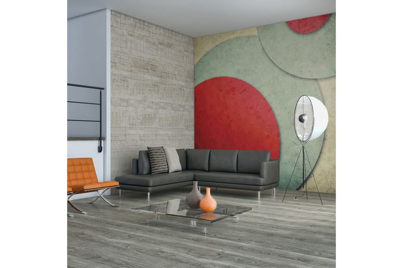 Fototapet Cirkler Retro Stil 250x193, Artgeist sp. z o. o.