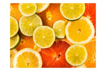 Fototapet Citrusfrugter 250x193 - Artgeist sp. z o. o. - Boligtilbehør - Vægdekoration - Tapeter - Fototapeter