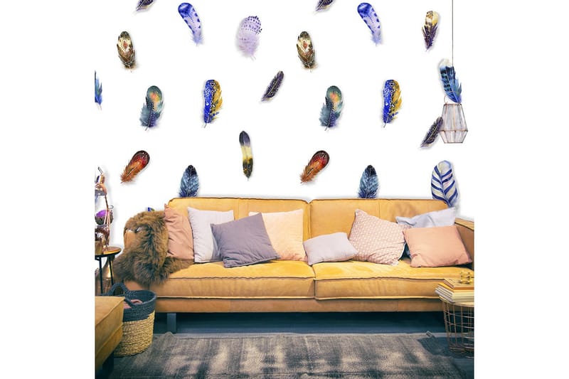 Fototapet Colorful Feathers 50x1000, Artgeist sp. z o. o.