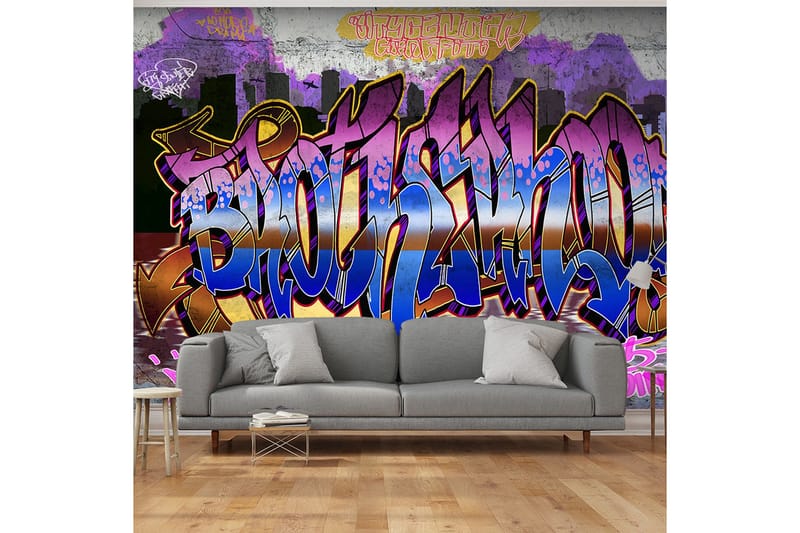 Fototapet Colorful Mural 350x245 - Artgeist sp. z o. o. - Boligtilbehør - Vægdekoration - Tapeter - Fototapeter
