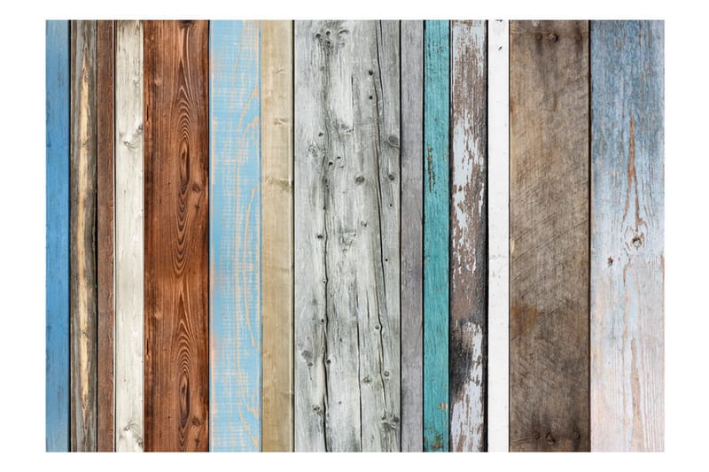 Fototapet Colors Arranged 350x245 - Artgeist sp. z o. o. - Boligtilbehør - Vægdekoration - Tapeter - Fototapeter