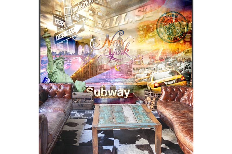 Fototapet Colorsof NYC 350x245, Artgeist sp. z o. o.